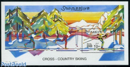 Somalia 2001 Langlauf S/s, Mint NH, Sport - Skiing - Sport (other And Mixed) - Skiing