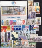 Belgium 1984 Yearset 1984 (42v+1s/s), Mint NH, Various - Yearsets (by Country) - Nuevos