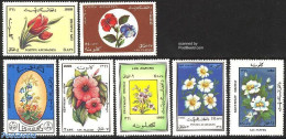 Afghanistan 1988 Flowers 7v, Mint NH, Nature - Flowers & Plants - Afganistán