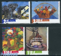 Poland 2002 Four Seasons 4v, Mint NH, Art - Modern Art (1850-present) - Unused Stamps