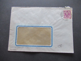 Bizone Am Post Nr.7 EF Tagesstempel Wuppertal Barmen 5.7.1945 (sehr Frühe Verwendung!) Geschäftspost Business Mail - Covers & Documents