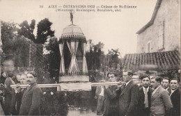 87) AIXE SUR VIENNE - OSTENSIONS 1932 - N° 14 - CHASSE DE ST ETIENNE (MINOTIERS BOULANGERS BOUCHERS ,ETC)   - (2 SCANS) - Aixe Sur Vienne