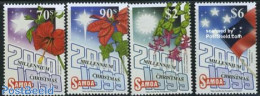 Samoa 1999 Christmas, New Year 4v, Mint NH, Religion - Various - Christmas - New Year - Natale