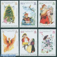 Solomon Islands 2005 Christmas, Andersen 6v, Mint NH, Nature - Religion - Birds - Christmas - Art - Fairytales - Natale