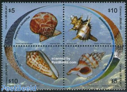 Uruguay 2007 Shells 4v [+], Mint NH, Nature - Shells & Crustaceans - Marine Life