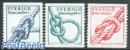 Sweden 2003 Knots 3v, Mint NH - Unused Stamps