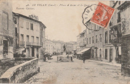 B14-30) LE VIGAN (GARD) PLACE D'ASSAS ET LE QUAI - Le Vigan