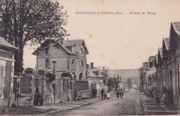 C1- 60) RANTIGNY LA POSTE (OISE) AVENUE DE MOUY - ANIMEE - HABITANTS  - ( 2 SCANS ) - Rantigny