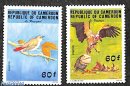 Cameroon 1984 Birds 2v, Mint NH, Nature - Birds - Camerún (1960-...)