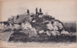 C3-22) PLOUER (COTES DU NORD) ROCHE DE LEMON OU ERUSSOIR  - ANIMEE - ( 2 SCANS ) - Plouër-sur-Rance