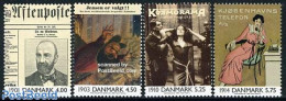 Denmark 2000 20th Century Events 4v, Mint NH, History - Performance Art - Science - History - Newspapers & Journalism .. - Nuevos
