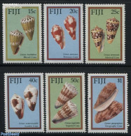 Fiji 1987 Shells 6v, Mint NH, Nature - Shells & Crustaceans - Vie Marine