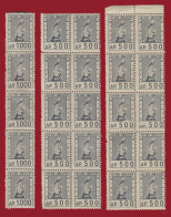 Greece 1952. Lot Of 25 IKA Revenues (in Drachmas) MNH** [de098] - Collections
