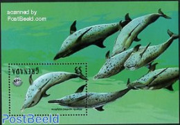 Grenada 1998 Int. Ocean Year S/s, Mint NH, Nature - Fish - Sea Mammals - Vissen