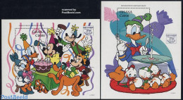 Ghana 1995 Donald Duck 2 S/s, Mint NH, Art - Disney - Disney