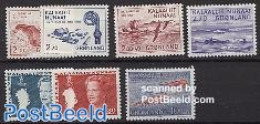 Greenland 1982 Yearset 1982 (7v), Mint NH, Various - Yearsets (by Country) - Ungebraucht