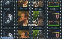 Ireland 2008 Film In Ireland 4v, Mint NH, Performance Art - Sport - Film - Movie Stars - Billiards - Unused Stamps