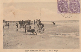 C18-40) MIMIZAN PLAGE (LANDES) SUR LA PLAGE - ANIMATION - Mimizan Plage