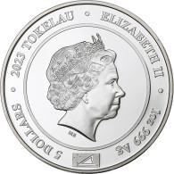 Tokelau, Elizabeth II, 5 Dollars, 70 Th Anniversaire Reine Elisabeth, 2023 - Nieuwe Sets & Proefsets