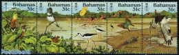 Bahamas 1984 National Trust 5v [::::], Mint NH, Nature - Birds - Birds Of Prey - Butterflies - Frogs & Toads - Turtles - Other & Unclassified