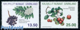 Greenland 2011 Herbs 2v, Mint NH, Nature - Flowers & Plants - Fruit - Unused Stamps