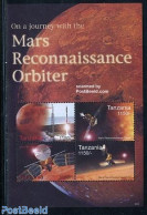 Tanzania 2006 Mars Reconnaissance Orbiter 4v M/s, Mint NH, Transport - Space Exploration - Tanzanie (1964-...)