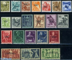 Switzerland 1944 Societe Des Nations 21v, Mint NH - Unused Stamps