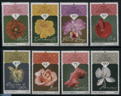 Cuba 2015 Flowers Of America 8v, Mint NH, Nature - Flowers & Plants - Orchids - Roses - Neufs