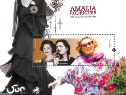 Portugal 2020 Amalia Rodriguez S/s, Mint NH, Performance Art - Music - Art - Fashion - Nuovi