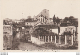 W24- 85) MOUILLERON EN PAREDS (VENDEE)  VUE GENERALE - (2 SCANS) - Mouilleron En Pareds