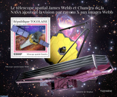 Togo 2022 James Webb And Chandra Space Telescope, Mint NH, Science - Transport - Telecommunication - Space Exploration - Telecom