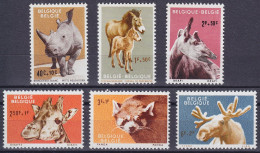 N°1182/87 ** Philanthropie Zoo D'Anvers 1961 - Unused Stamps