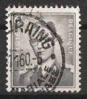 N°1069A - 6,50f Baudouin Lunettes Gris Oblit. 1960 - 1953-1972 Occhiali