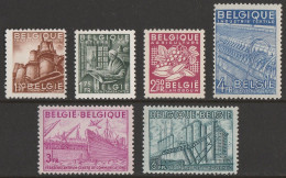 767/72 ** Propagande Pour L'exportation Belge (2e Série) 1948 - 1948 Export