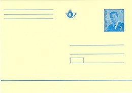 Belgique - EP Carte Postale Albert II (16f - Bleu) - Cartes Postales 1951-..