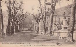 Y3-30) LE VIGAN (GARD) PROMENADE DU PLAN D ' AUVERGNE - 1933 - ( 2 SCANS ) - Le Vigan