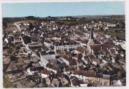 Y6-23) AUZANCES (CREUSE) VUE GENERALE AERIENNE - 1966 - ( 2 SCANS ) - Auzances