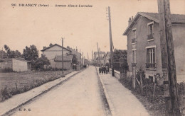 Y17-93) DRANCY - AVENUE ALSACE LORRAINE - ANIMEE - HABITANTS - ( 2 SCANS ) - Drancy