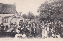 Y25- DANSES BRETONNES - LA POLKA PIQUEE - ( TRES ANIMEE - FOLKLORE - EDITEUR ARTAUD ET NOZAIS A NANTES - 2 SCANS )   - Danses