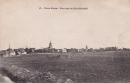 X5-68) HAUTE ALSACE - PANORAMA DE DANNEMARIE   - ( 2 SCANS ) - Dannemarie