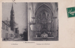 X10-47) BON ENCONTRE - LA BASILIQUE - INTERIEUR DE LA BASILIQUE - 1913 - ( 2 SCANS ) - Bon Encontre