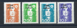 St Pierre Et Miquelon N°523/26** (MNH) 1990 - Marianne Du Bicentenaire - Unused Stamps