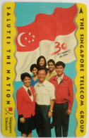 Singapore $2 GPT 63SIGB - Salutes The Nation - Singapour