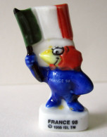 Fève France 98 - Drapeau Italien - Brillante - Countries