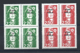 St Pierre Et Miquelon N°552/53** (MNH) 1991 Bloc De 4 - Marianne Du Bicentenaire - Unused Stamps
