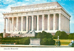 Etats Unis - Washington DC - Lincoln Memorial - Etat De Washington - Washington State - Carte Dentelée - CPSM Grand Form - Washington DC