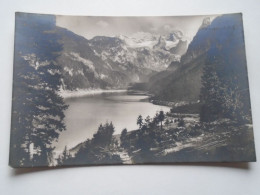 D201968     CPA - AK- Ca1930's   Gosausee Mit Dachstein -Gasthof Gosausmied -Gosau O.Ö.   - RPPC FOTO-AK - Gmunden