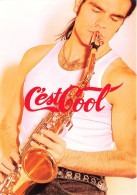 FANTAISIES - Une Homme Jouant Du Saxophone - Colorisé - Carte Postale - Mannen