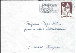 LUXEMBOURG 1984: LSC Pour Sérignan (France) - Covers & Documents