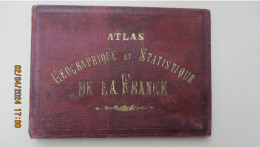 1867 / Petit ATLAS De La FRANCE / 90 Cartes / MAGASIN Du FOYER – Paris - - Cartes/Atlas